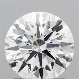 Picture of Lab Grown Diamond 1.08 Carats, Round with Ideal Cut, F Color, VS1 Clarity and Certified by IGI