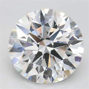 Picture of Lab Grown Diamond 4.52 Carats, Round with Ideal Cut, D Color, IF Clarity and Certified by IGI