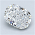 Diamante Natural 5.08 quilates,  , Color F, claridad SI1 y certificado GIA