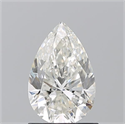 Natural Diamond 1.09 Carats, Pear with  Cut, H Color, SI1 Clarity and Certified by GIA