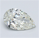 Natural Diamond 1.70 Carats, Pear with  Cut, J Color, VS1 Clarity and Certified by GIA