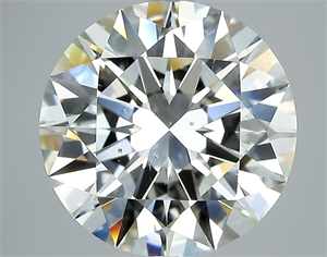 Foto Diamante Natural 4.01 quilates, Redondo , Color J, claridad SI1 y certificado GIA de