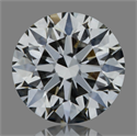 Diamante Natural 0.72 quilates, Redondo , Color F, claridad VS2 y certificado GIA