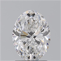 Natural Diamond 1.90 Carats, Oval with  Cut, E Color, VS1 Clarity and Certified by GIA