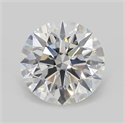 Lab Grown Diamond 5.33 Carats, Round with Ideal Cut, E Color, VVS2 Clarity and Certified by IGI