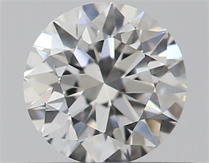Foto Diamante Natural 0.40 quilates, Redondo , Color F, claridad VVS1 y certificado GIA de