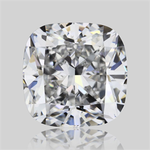 Foto Diamante Natural 1.53 quilates, Del cojín , Color E, claridad VVS1 y certificado GIA de