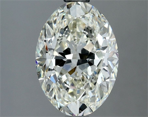 Picture of Natural Diamond 2.02 Carats, Oval with  Cut, J Color, VS2 Clarity and Certified by IGI