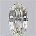 Natural Diamond 0.91 Carats, Oval with  Cut, J Color, VS2 Clarity and Certified by GIA