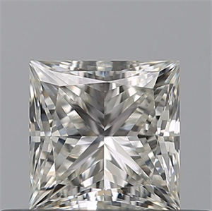 Foto Diamante Natural 0.50 quilates, Princesa , Color I, claridad IF y certificado GIA de