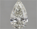 Diamante Natural 1.50 quilates, De pera , Color J, claridad SI2 y certificado HRD