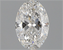 Diamante Natural 0.50 quilates, Ovalado , Color E, claridad SI2 y certificado GIA