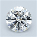 Lab Grown Diamond 1.54 Carats, Round with Ideal Cut, E Color, VS2 Clarity and Certified by IGI