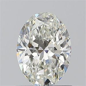 Foto Diamante Natural 0.90 quilates, Ovalado , Color I, claridad VS1 y certificado GIA de