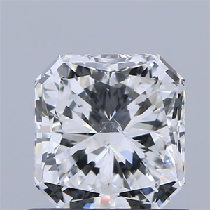 Picture of Natural Diamond 0.71 Carats, Radiant with  Cut, F Color, SI2 Clarity and Certified by GIA