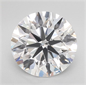 Del inventario de diamantes de laboratorio, 4.50 quilates, Redondo , Color D, claridad VVS1 y certificado IGI