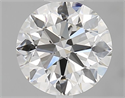 Natural Diamond 1.56 Carats, Round with Excellent Cut, I Color, VVS1 Clarity and Certified by GIA