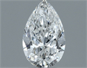 Diamante Natural 0.31 quilates, De pera , Color E, claridad VVS1 y certificado GIA