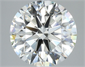 Diamante Natural 3.40 quilates, Redondo , Color J, claridad VS1 y certificado GIA