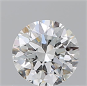 Diamante Natural 0.74 quilates, Redondo , Color H, claridad VVS2 y certificado GIA