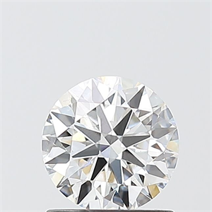 Picture of Lab Grown Diamond 1.01 Carats, Round with Excellent Cut, D Color, VS2 Clarity and Certified by IGI