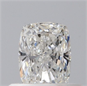 Diamante Natural 0.49 quilates, Del cojín , Color F, claridad VS2 y certificado GIA