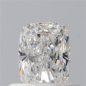 Foto Diamante Natural 0.49 quilates, Del cojín , Color F, claridad VS2 y certificado GIA de