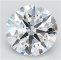 Del inventario de diamantes de laboratorio, 3.16 quilates, Redondo , Color D, claridad VVS1 y certificado GIA