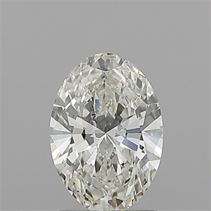 Picture of Natural Diamond 1.20 Carats, Oval with  Cut, J Color, SI2 Clarity and Certified by GIA