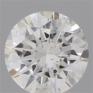 Picture of Natural Diamond 0.50 Carats, Round with Excellent Cut, F Color, SI2 Clarity and Certified by IGI