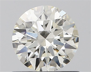 Picture of Natural Diamond 0.70 Carats, Round with Excellent Cut, I Color, IF Clarity and Certified by IGI
