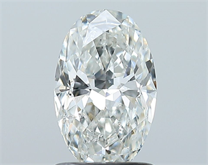 Foto Diamante Natural 1.20 quilates, Ovalado , Color G, claridad SI2 y certificado GIA de