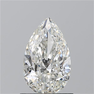 Picture of Natural Diamond 0.90 Carats, Pear with  Cut, H Color, VS2 Clarity and Certified by GIA