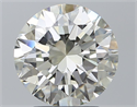 Diamante Natural 2.50 quilates, Redondo , Color L, claridad VVS1 y certificado GIA