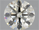 Natural Diamond 2.02 Carats, Round with Excellent Cut, L Color, VVS2 Clarity and Certified by GIA