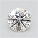 Lab Grown Diamond 1.15 Carats, Round with Ideal Cut, D Color, SI1 Clarity and Certified by IGI