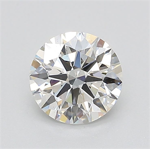 Picture of Lab Grown Diamond 1.15 Carats, Round with Ideal Cut, D Color, SI1 Clarity and Certified by IGI
