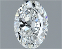 Natural Diamond 0.70 Carats, Oval with  Cut, F Color, VS1 Clarity and Certified by GIA