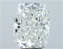 Diamante Natural 5.11 quilates, Del cojín , Color H, claridad VS2 y certificado GIA