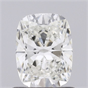 Natural Diamond 0.73 Carats, Cushion with  Cut, I Color, VS2 Clarity and Certified by GIA