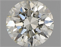 Natural Diamond 0.70 Carats, Round with Excellent Cut, L Color, VS2 Clarity and Certified by GIA