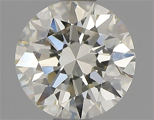 Picture of Natural Diamond 0.70 Carats, Round with Excellent Cut, L Color, VS2 Clarity and Certified by GIA