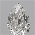 Diamante Natural 0.19 quilates, De pera , Color H, claridad SI2 y certificado IGI