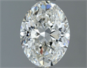 Diamante Natural 0.80 quilates, Ovalado , Color I, claridad VS1 y certificado GIA
