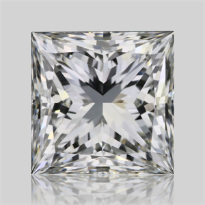 Picture of Natural Diamond 1.20 Carats, Princess with  Cut, G Color, VS1 Clarity and Certified by GIA