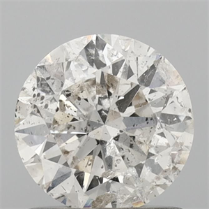 Picture of Natural Diamond 1.00 Carats, Round with Very Good Cut, J Color, I1 Clarity and Certified by IGI