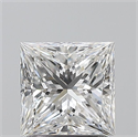 Natural Diamond 1.50 Carats, Princess with  Cut, E Color, VS1 Clarity and Certified by GIA
