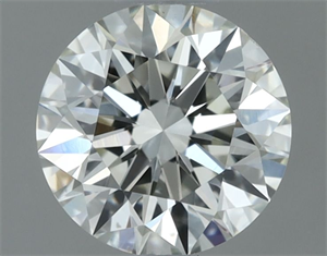 Foto Diamante Natural 0.70 quilates, Redondo , Color K, claridad VS2 y certificado GIA de