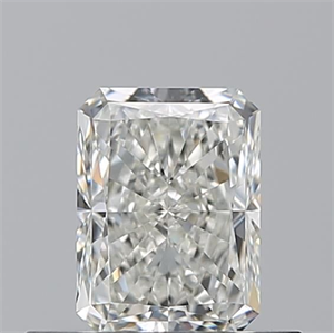 Foto Diamante Natural 0.50 quilates, Radiante , Color I, claridad IF y certificado GIA de