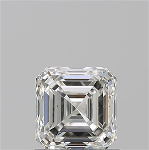 Foto Diamante Natural 1.01 quilates, Asscher , Color H, claridad SI1 y certificado GIA de